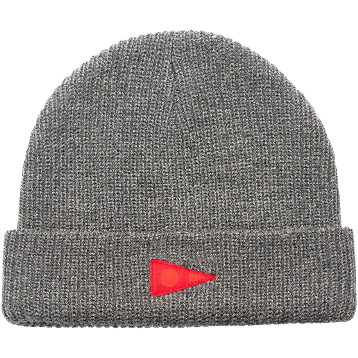 2026 Florence Marine X Mens Burgee Wool Beanie FHW00032 - Heather Grey